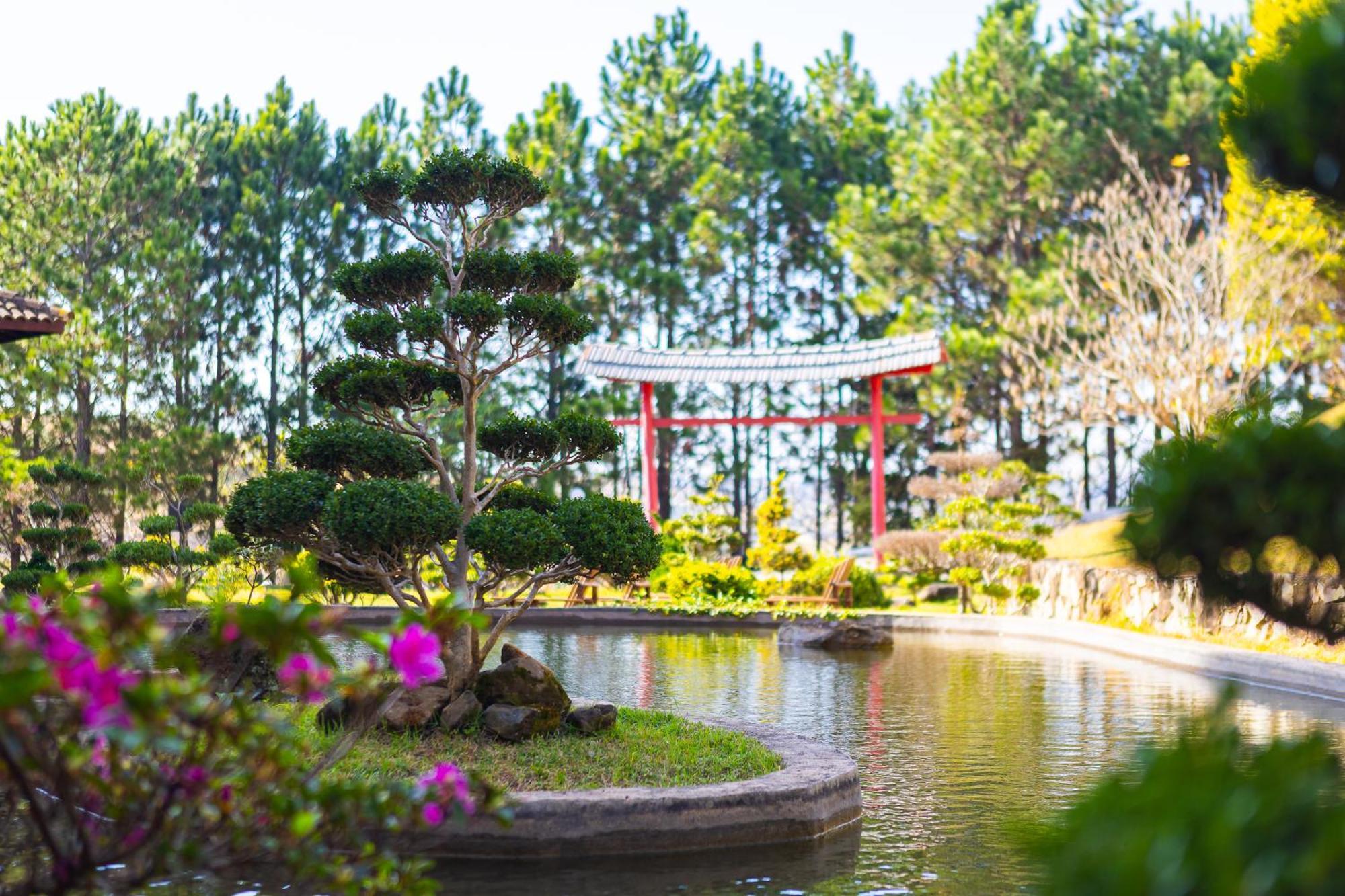 Hotel Golden Park All Inclusive Pocos De Caldas By Nacional Inn Eksteriør bilde Japanese Garden