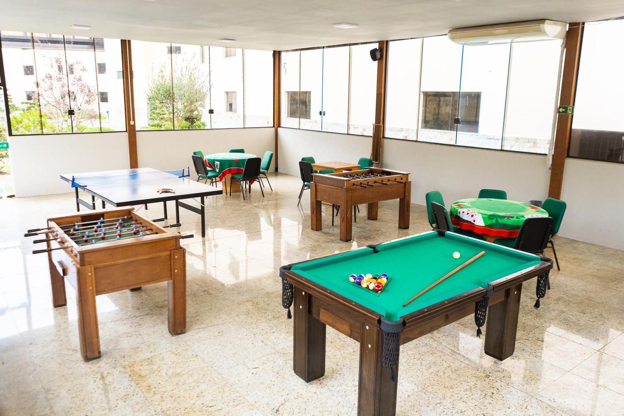 Hotel Golden Park All Inclusive Pocos De Caldas By Nacional Inn Eksteriør bilde Games room